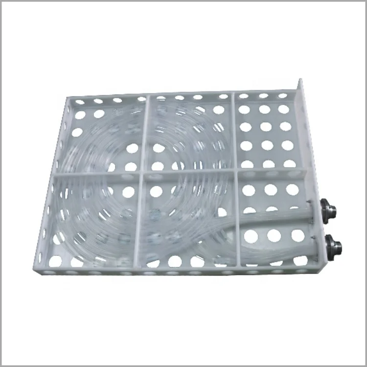 PTFE Titanium Tube Coaxial Plate Heat Exchanger for Cooling And Heating Water