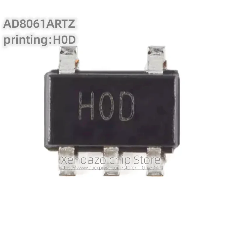 10pcs/lot AD8061ARTZ-REEL7 AD8061ARTZ printing H0D HOD SOT-23-5 package Low cost 300MHz rail to rail amplifier chip