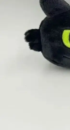 

How To Train Your Dragons Toothless Plush Pencil Case Large Capacity Stationery Bag for Boys Elementary Middle School Students
