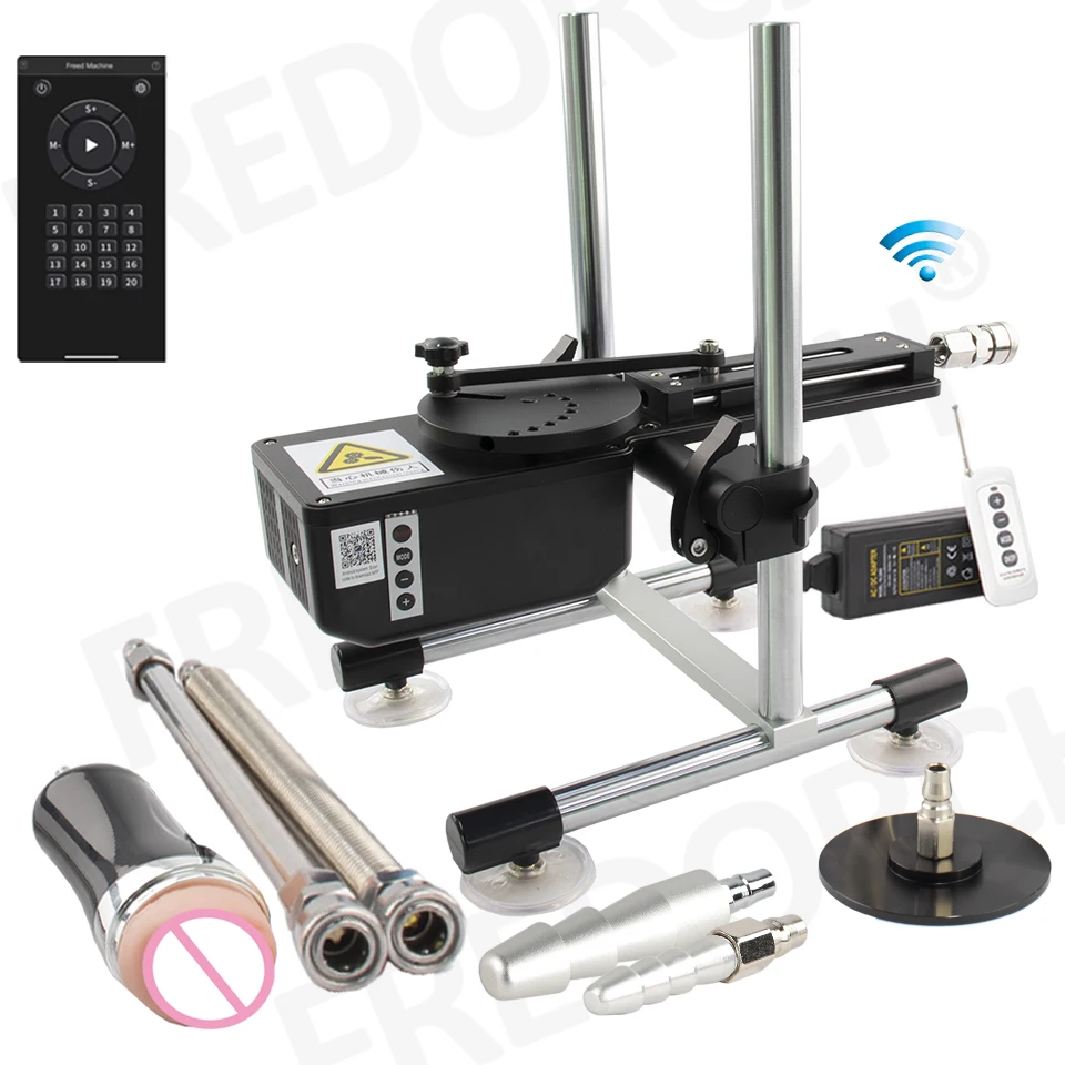 FREDORCH Quiet 360 Adjustable Sex Machine for Women Men Stable Solid Bracket Love Machine With Sex Toys Functional Sex Product
