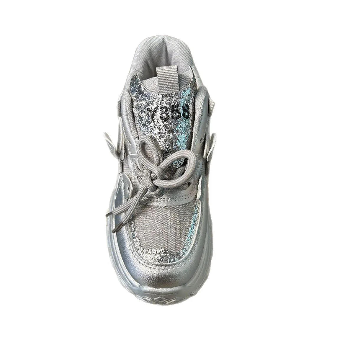 المرأة منصة أحذية رياضية غير رسمية عالية الكعب 2026 ربيع جديد الرياضة أحذية مفلكنة بلينغ المدربين مكتنزة الدانتيل يصل أحذية رياضية الإناث #5