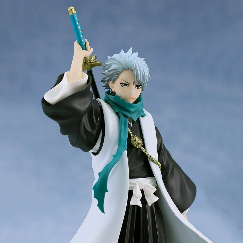 Original GSC POP UP PARADE BLEACH Hitsugaya Toushirou Anime Figure Action Figurine Collection Model Doll Toys For Birthday Gift