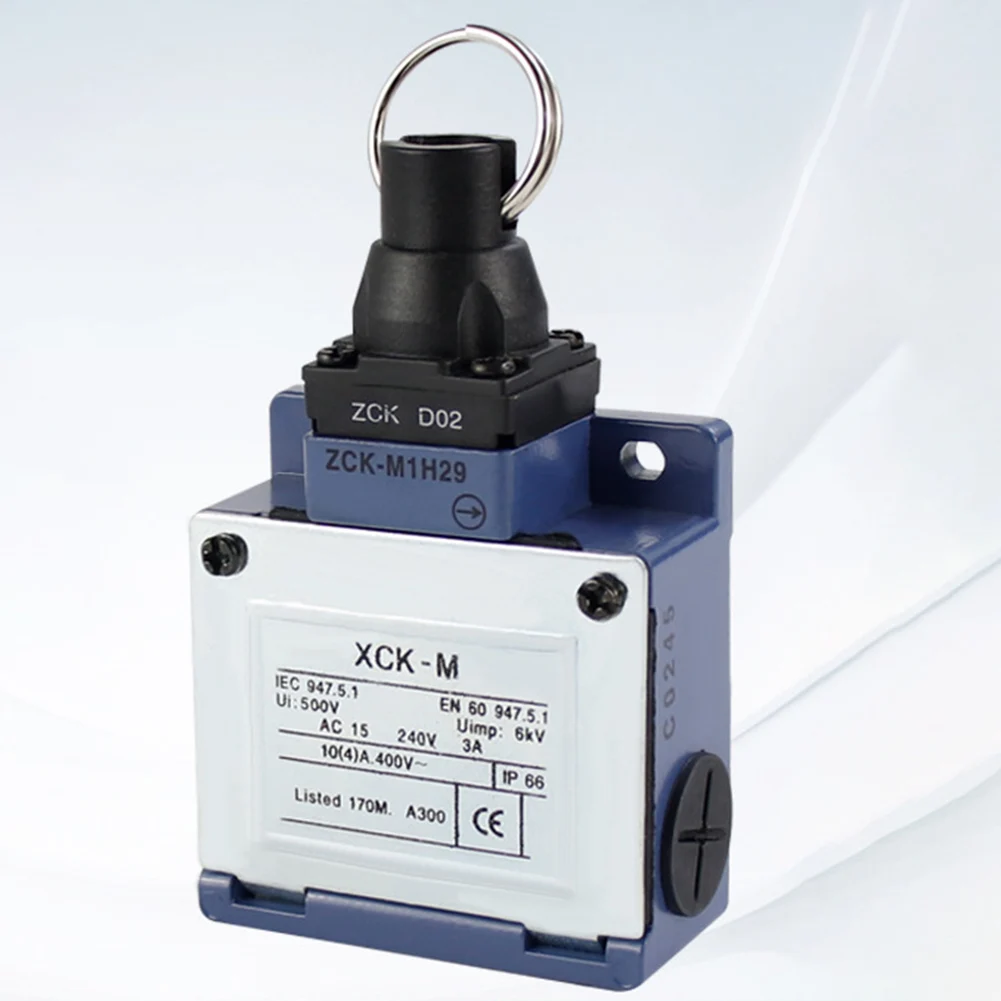 XCK-MR202 Pull Rope Limit Switch NO+NC 220V 3A Stop Safety Travel Switch For Industrial Machinery Protection Metal For Hou