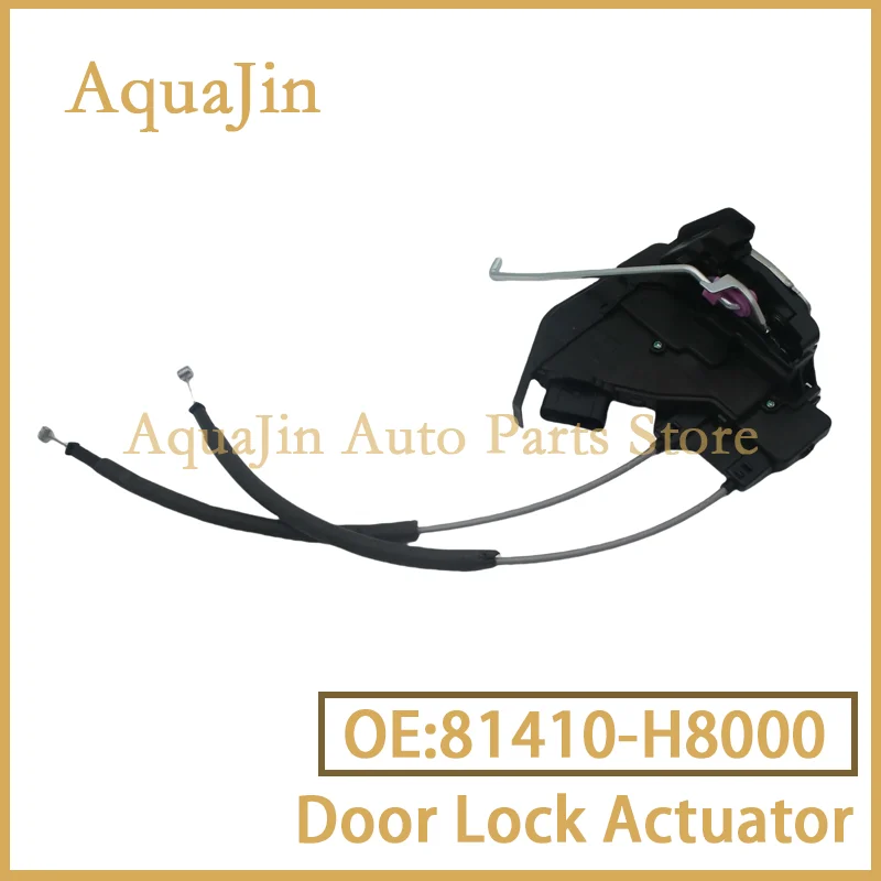 

81410-H8000 Rear Left Door Panel Lock Latch Actuator For Kia Rio YB SC FB UC 2018~2023 2019 2020 2021 2022 LX EX 1.6L 81410H8000