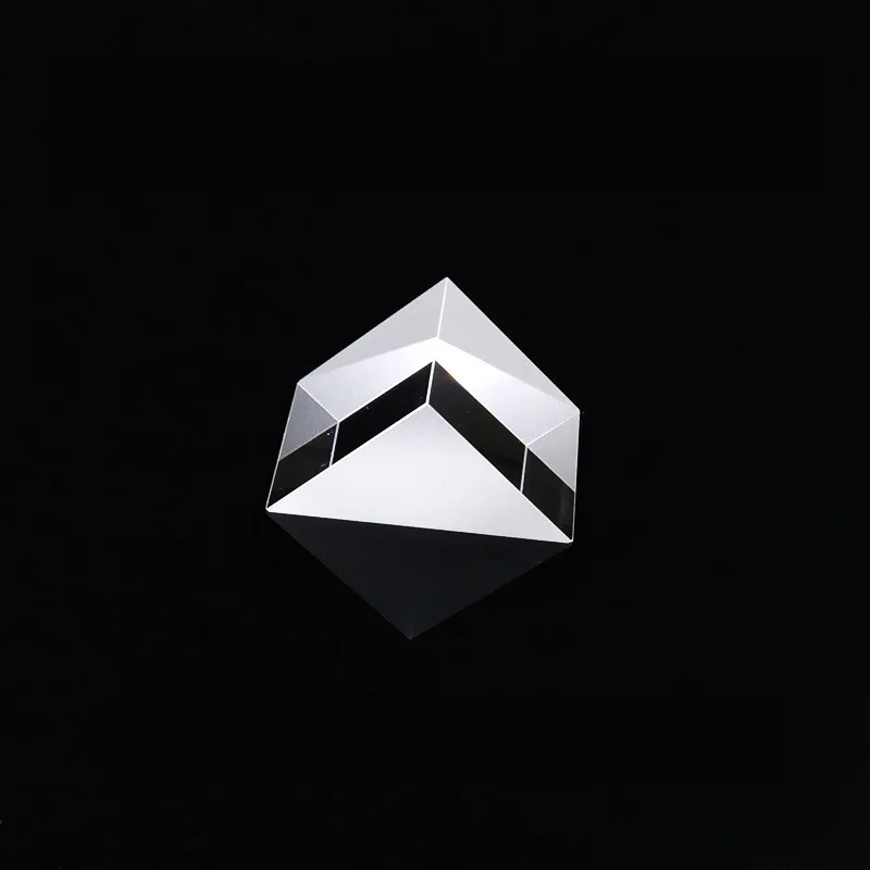15x15x15mm Right Angle Reflective Prism High Precision Optical K9 Glass Triangular Prism for Optics and Laser Applications