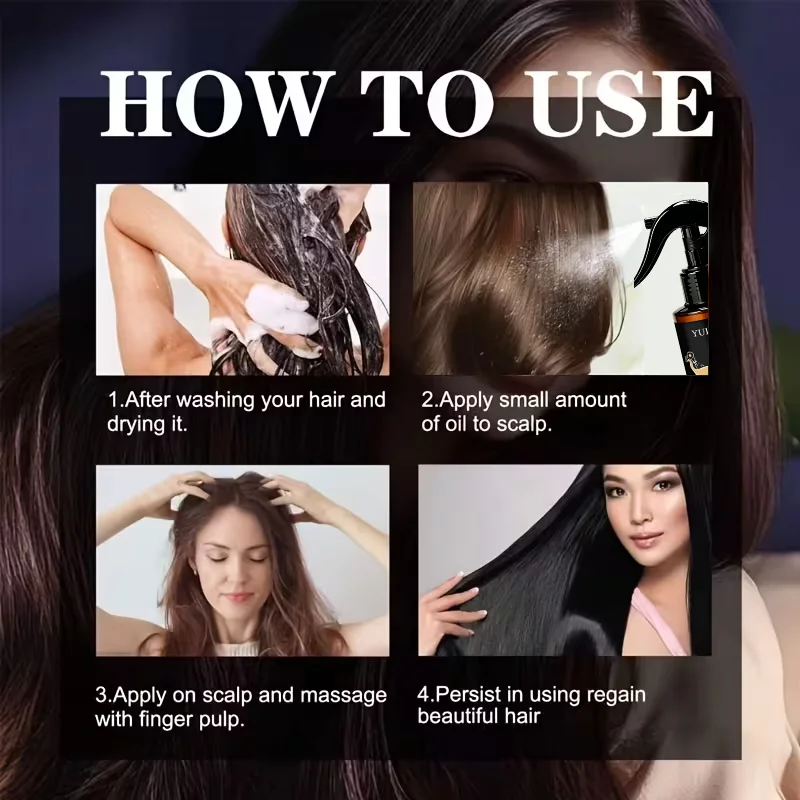 YUITIKUE CER-100 Anti-Frizz Hair Spray Hydrating Formula For Tangled Dry Split End Hair view 2