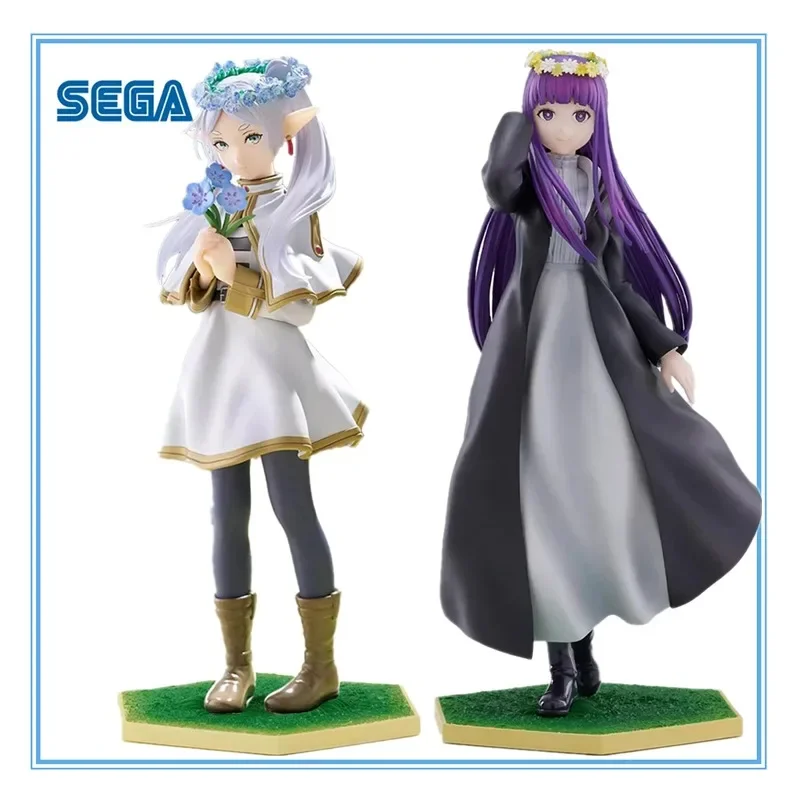 

In Stock Original SEGA Frieren Beyond Journey's End Fern Frieren Luminasta PVC 18cm Anime Character Model Collection Toys Gifts
