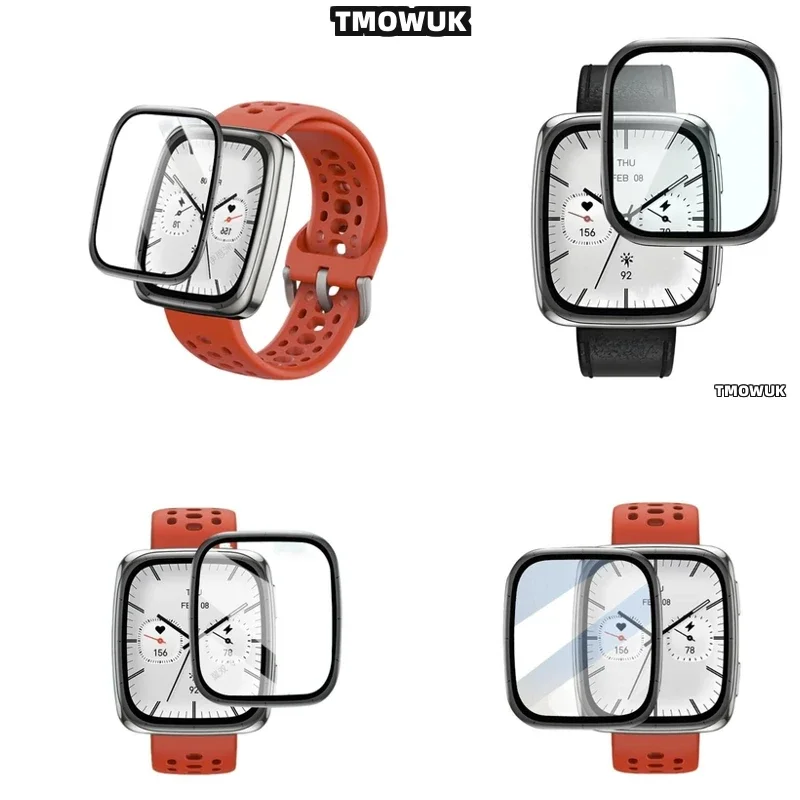 For Amazfit Active 2 Square High Sensitivity Soft Protective Film - HD Anti-Scratch Screen Cover With Oleophobic Coating