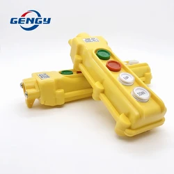 COB-61A COB-62A Lifting Button Switch Box Upper and Lower Electric Hoist Waterproof Control Travel Switch