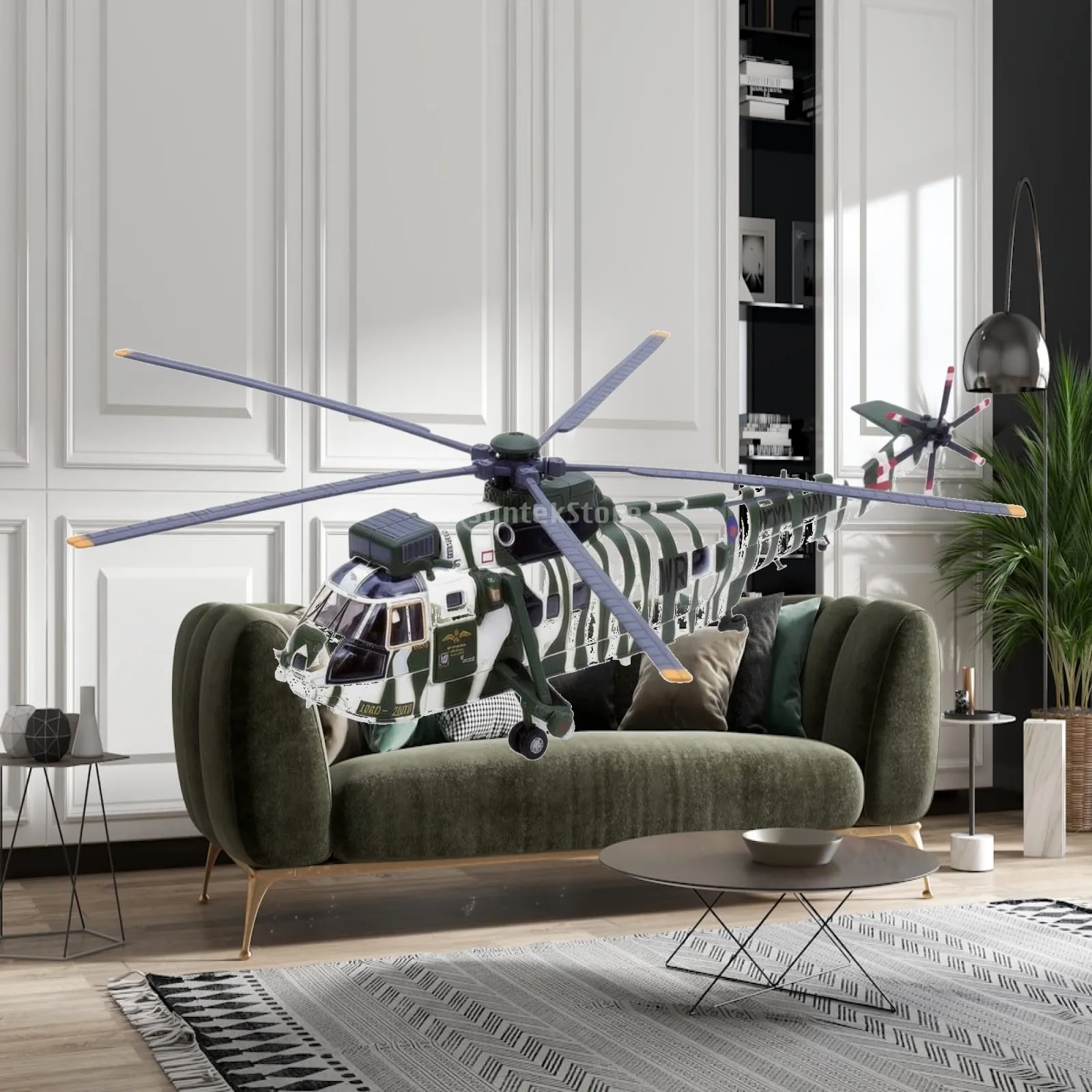 naval-helicopter-helicopter-model-with-navy-markings-1-72-scale-helicopter-with-main-rotor-display-miniature-detailed-toy