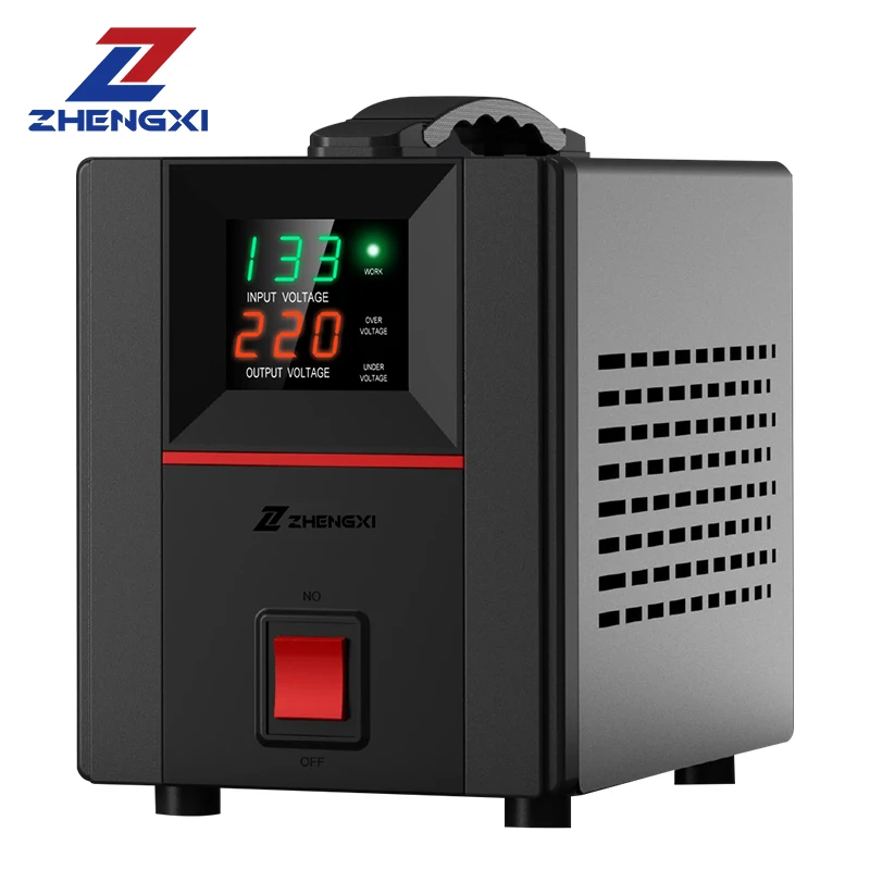 DVT 1000VA 2000VA Single phase muti-select power control upgrade version smart chip low voltage regulator/stabilizer