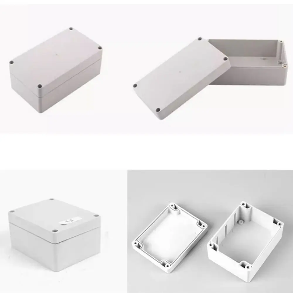 New Waterproof Enclosure Box ABS Plastic Electrical Project Box Multistyles Outdoor Junction Box Housing
