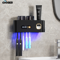Electric Toothbrush UV Dryer Sanitizer Rechargeable Wall-Mounted Tooth Brush Holder Portable Toothbrush Storage Rack Sterilizer