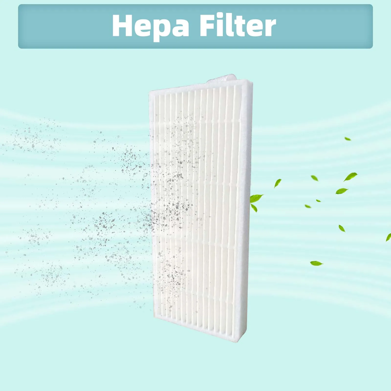 Compatible For Conga 1290 / 1390 / 1490 / 1590 Hepa Filter Side Brush Mop Cloths Robot Vacuums Spare Part Replacement Accessory