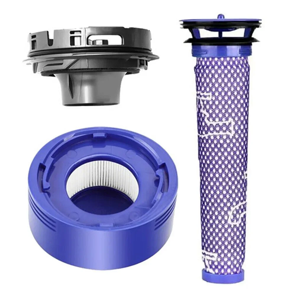 Dyson V7 V8เครื่องดูดฝุ่นติดมอเตอร์ฝาหลังตัวกรองด้านหน้าและด้านหลังอะไหล่เครื่องมือทำความสะอาดสำหรับใช้ในครัวเรือน