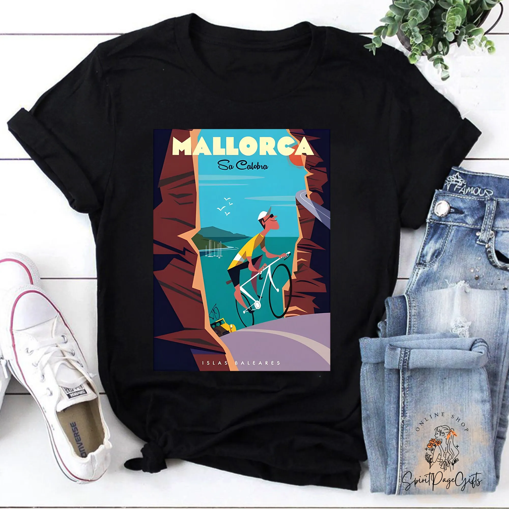 Sa Calobra Mallorca camiseta naturaleza aventura