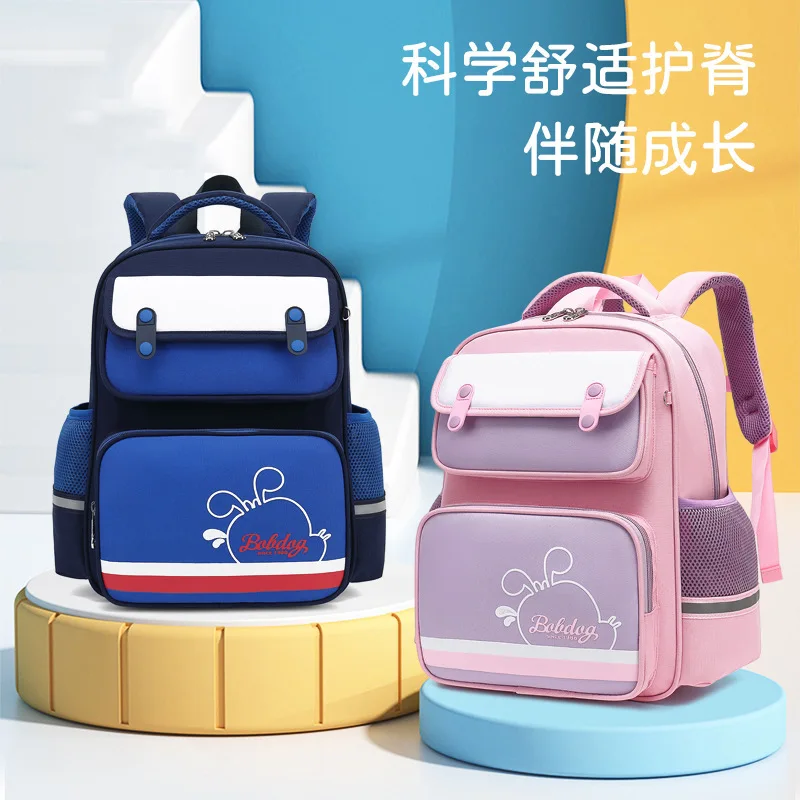British-Style Ergonomic Backpack,Load-Reducing Schoolbag with Breathable Back Padding for Boys & Girls Back to School