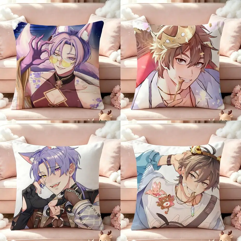 Game Nu Carnival Cushion Cover Pillow Short Plush Pillow Cute Simple Style For Living Room Bedroom Birthday Gift