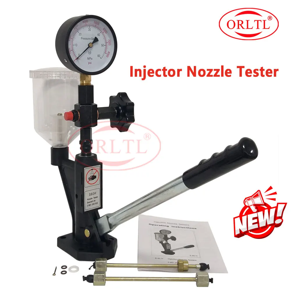 S60H S80H High Quality Black Piezo Injector Tester Diesel Injector and Fuel Nozzle Tester Injection Pump Repair Equipment