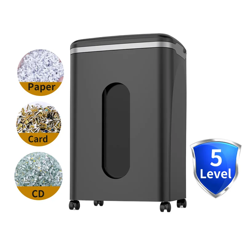 

36L office P5 shredder for shredding card sheavy du ty paper shredder stapled CDs paper shredder