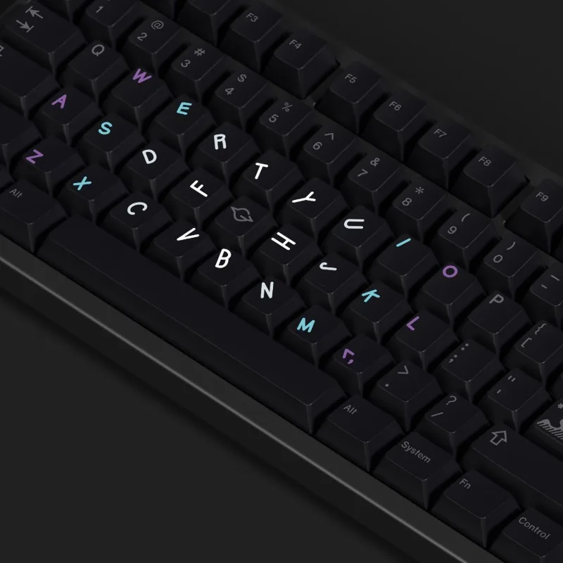 Imagem -03 - Gmk Singularity Keycap Pbt Sublimação Dye Perfil Cereja Split Gaming Keycaps Acessórios Teclado Mecânico Presente