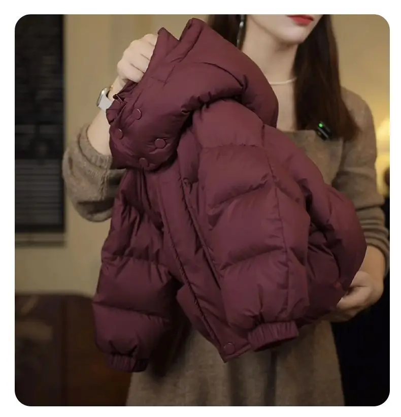 1 2 3 4 5 6 Years Girls Jacket Winter New Solid Color Thick Keep Warm Hooded Zipper Parka For Boys Cotton Down Outerwear