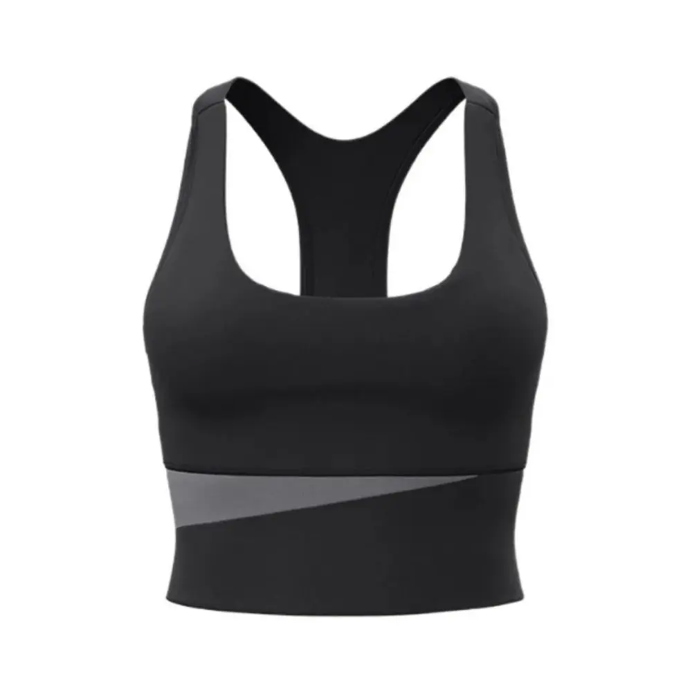 

High Waist Color Block Yoga Set Shock-Proof Belly Control Slim-Fit Workout Outfit Tight Fit Hip Lift Seamless Yoga Outfit