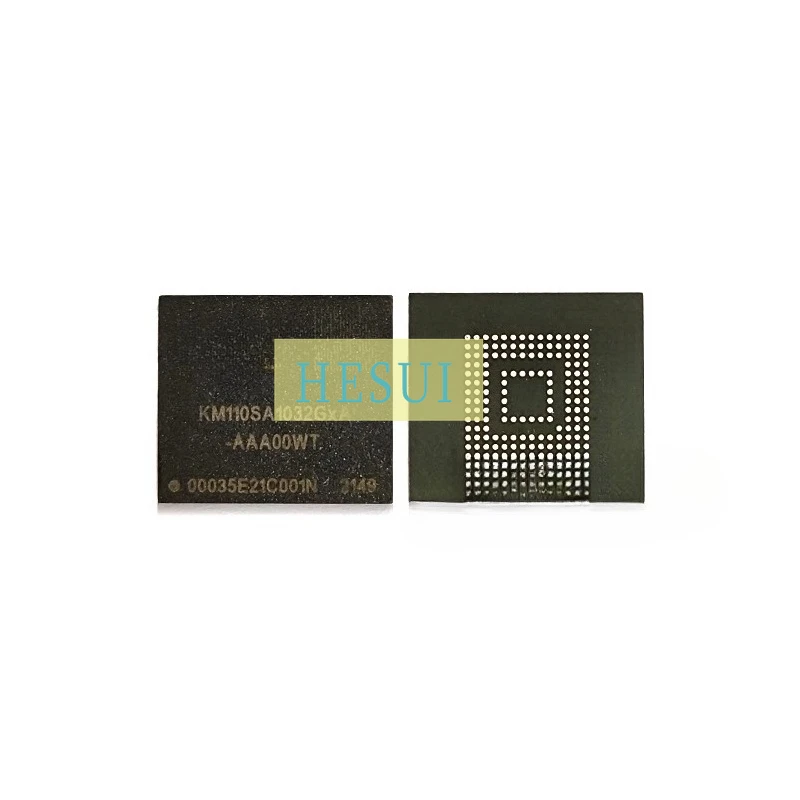 Used&Not NEW&Send after Measure KM110SA1032GXA 32GB Flash eMMC chip, with new