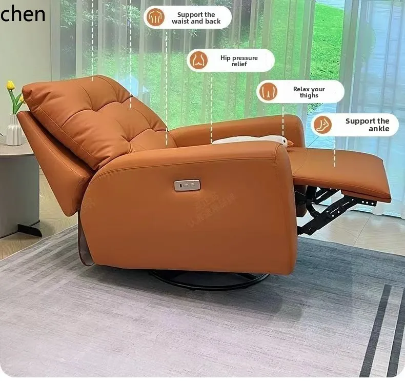A4  Reclining and Sleeping Multi-Functional Sofa Rotating and Extendable Electric Sofa Chair