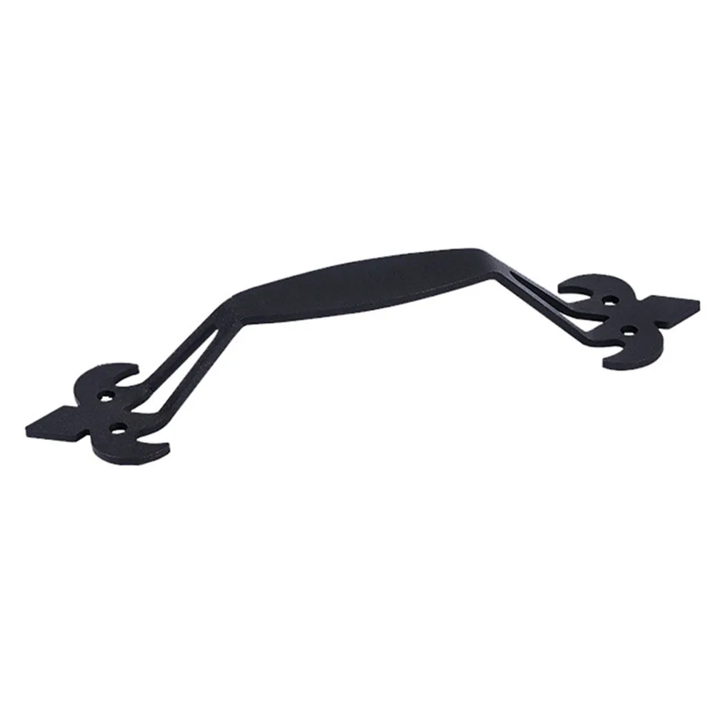 

Carbon Steel Barn Door Handle Kitchen Sliding Door Handle Home Furniture Hardware Carbon Steel Black Wood Door Handle