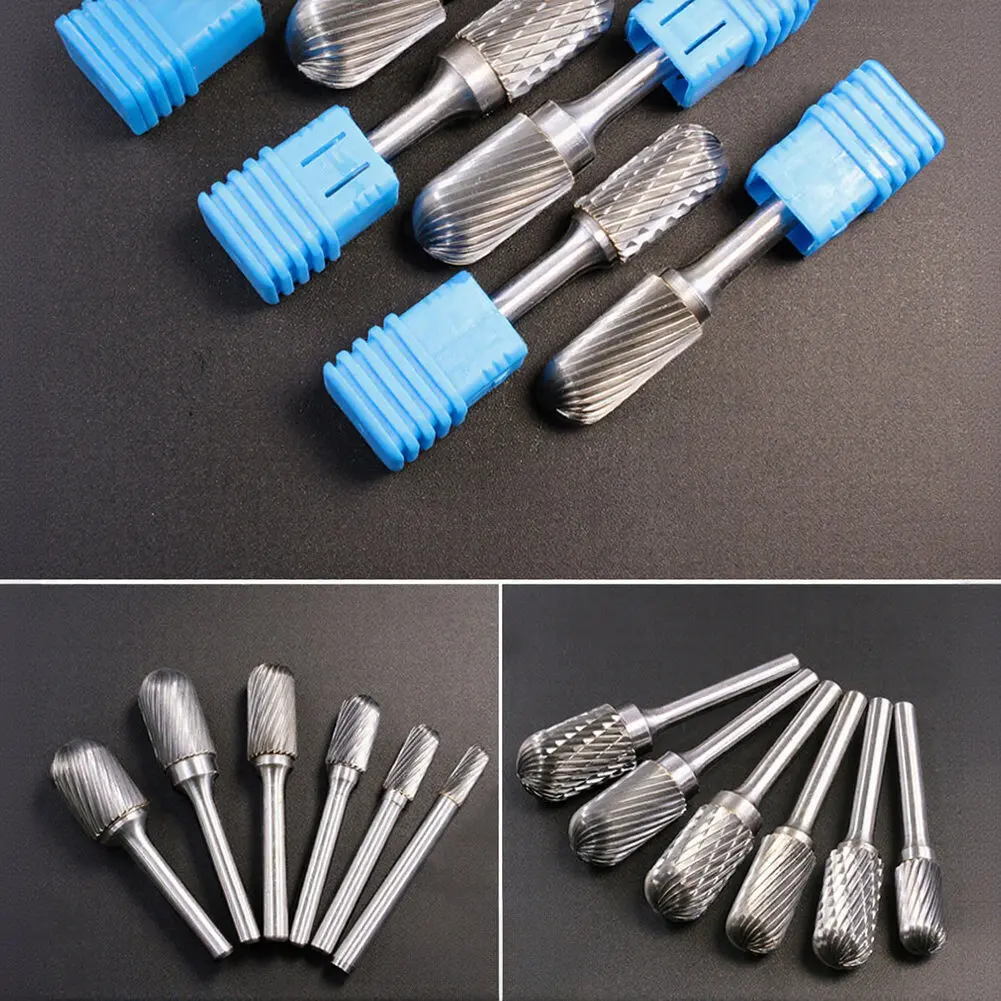 

For Metal Deburring Rotary Burr Die Grinder Accessory Metal Grinding Tool Processing Hardness Up To HRC70 For Die Grinders