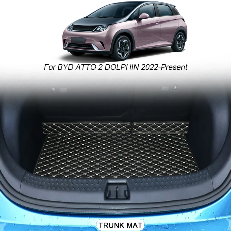 

For BYD ATTO 2 DOLPHIN 2022-2025 Custom Car Trunk Main Mats Waterproof Anti Scratch Non-slip Protect Cover Internal Accessory