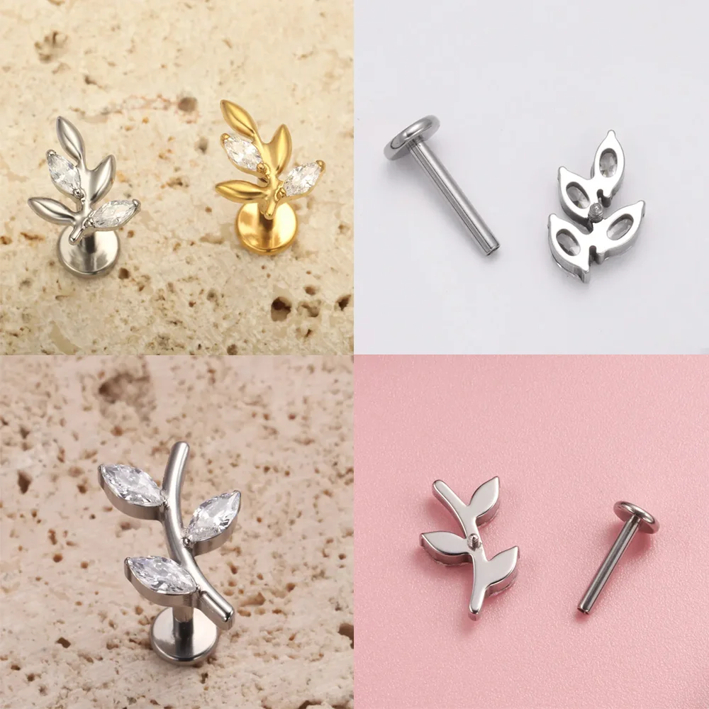 PUTITUP oficial F136 aleación  - Body Jewelry Cartilage Earrings reseña y precio