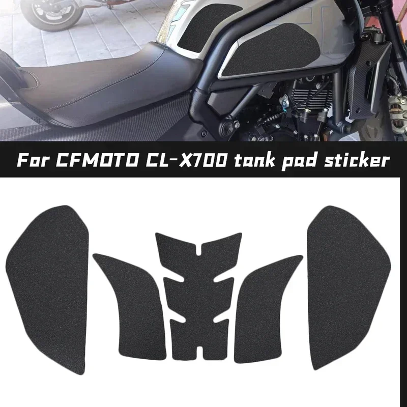 Motorcycle Sticker Moto Gas Fuel Tank Protector Pad Cover Decoration Sets For CFMOTO CL-X700 CL-X 700 CLX700 700CLX 700CL-X