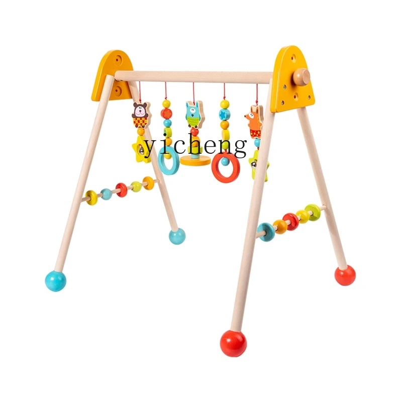 YY Newborn Fitness Equipment Decoration Hanging Ring Exercise Rack Training Hand Grasping Toddler Baby Health