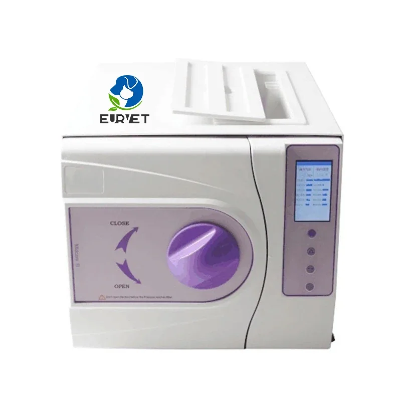 EUR VET Modern Design Autoclave Class B Practical Veterinary Instrument Autoclave Sterilization Machine