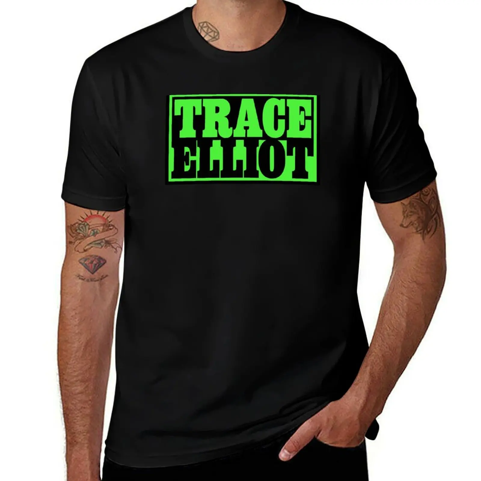 

Футболка Trace Elliot, футболки с аниме, дизайнерские рубашки, блузки, большие и высокие футболки для мужчин