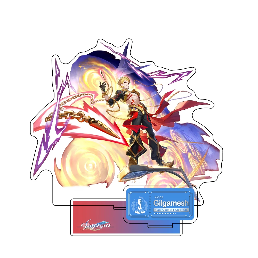 Game Honkai: Star Rail Figure Hyacinthia Cifera Anime Castorice Anaxagoras Acrylic Stand Desk Decor Standing Sign Game Fans Gift
