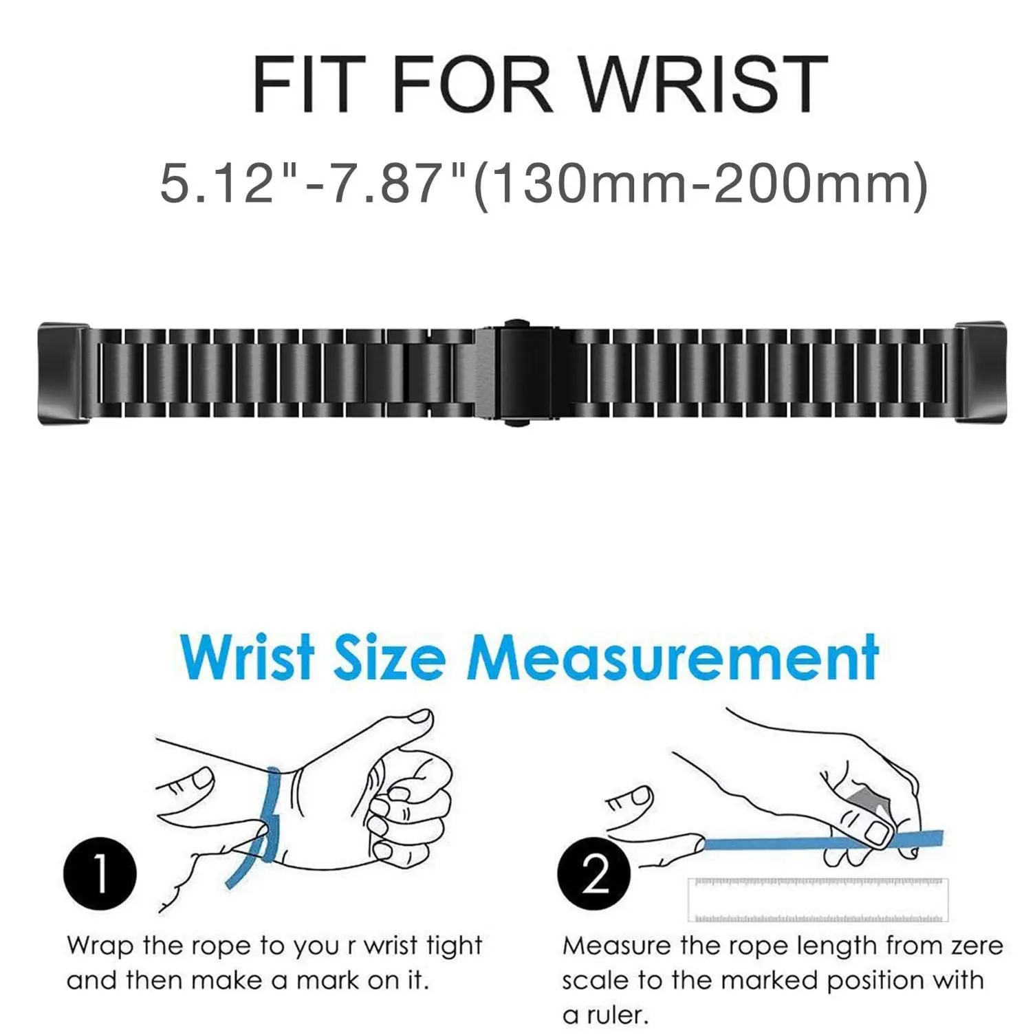 Stainless Steel Strap for Fitbit Charge 6 5 Band accessories Metal Adjustable wristband correa bracelet Fitbit Charge 5 6 Straps