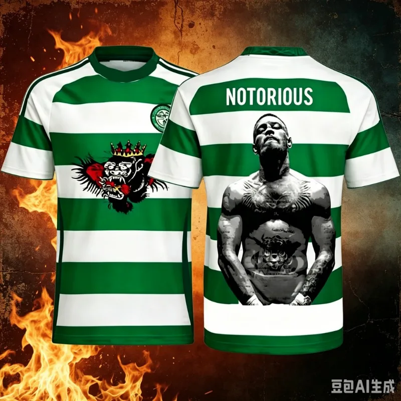 2026 Sommer Notorious Conor McGregor Special Edition MMA Fußball-Shirt für Herren und Damen – Atmungsaktives Sport-T-Shirt für Fitness-Training