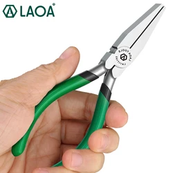 LAOA 5inch Flat Nose Pliers Mini Fishing Clamp DIY Hand Made Pliers Tool