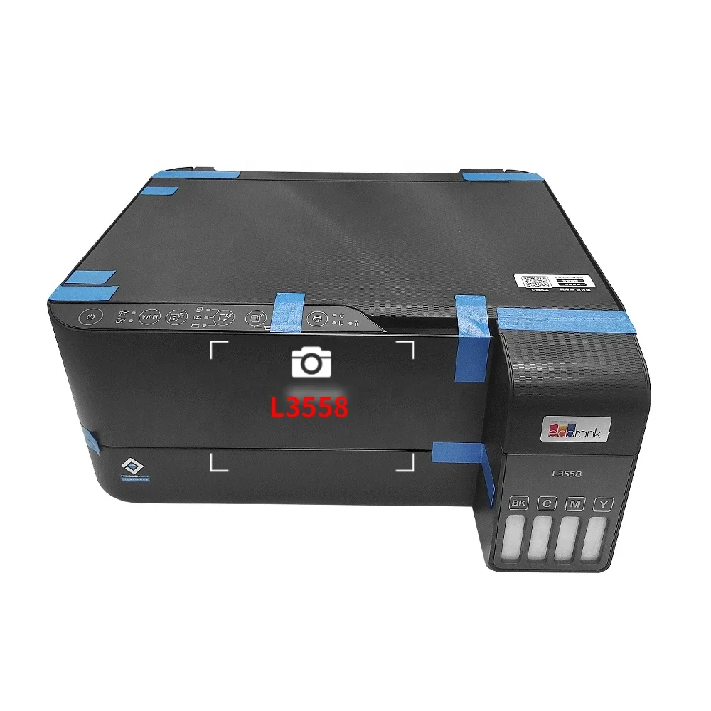 Foast Sublimation 4 Color Wifi Ink Tank Printer L 3556 L 3558 Inkjet Printer Black for