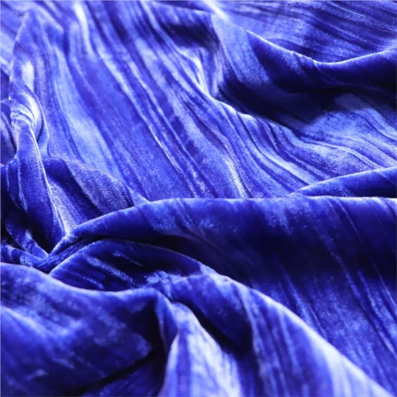 

Silk fabric creased velvet cheongsam women's clothing accessories