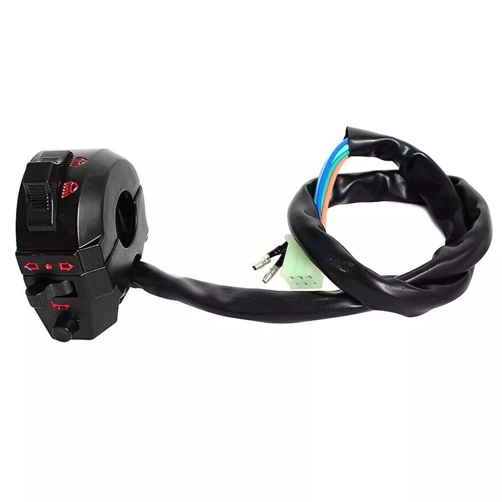 

7/8" Motorcycle Handlebar Motorbike Switch Gear Control Light Indicator Universal Heavy Duty Aluminum Housing Weatherproof