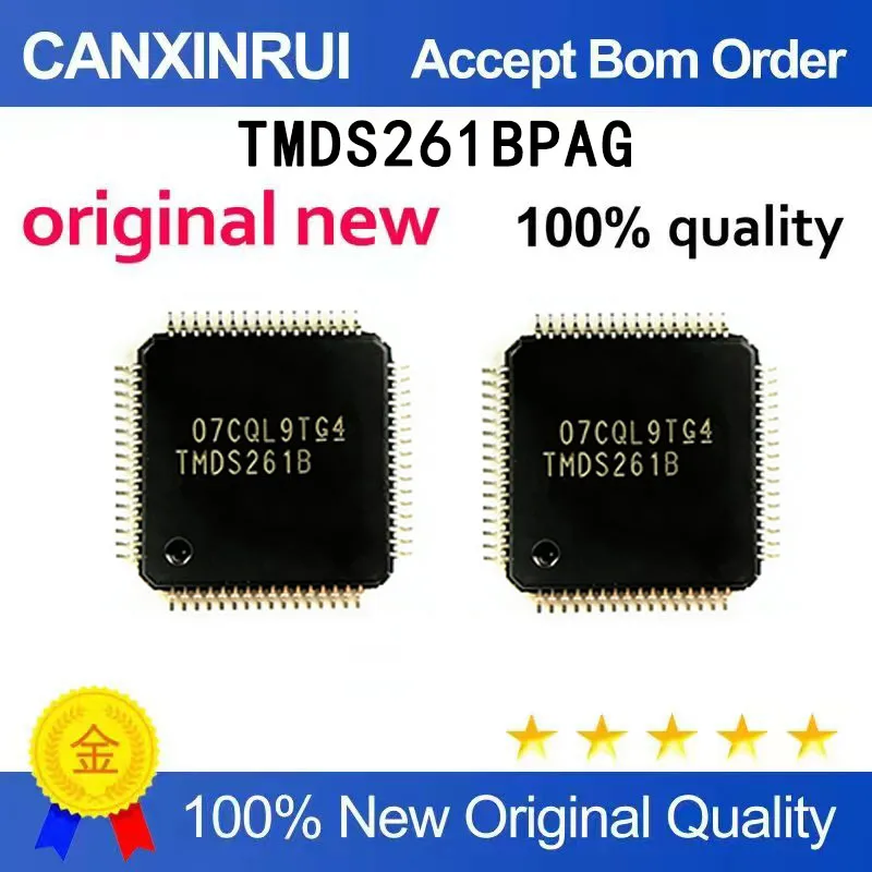 (5-100 pieces)Brand new original TMDS261BPAG TMDS261B TQFP-64 chip in stock