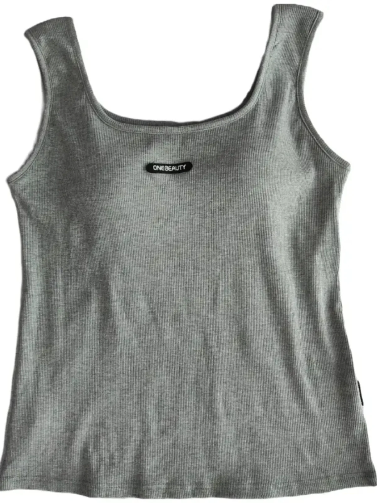 OneBeau No-Wire Brtte Tank Top Inteated Faionable Emagrecimento Versátil Innerwear Outerwear Textura Teaded Commute Sle