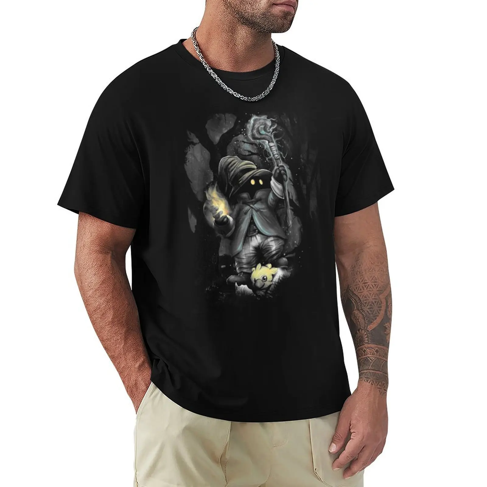 Vivi Ornitier Black Mage FF9 T-Shirt t shirts designer T-Shirt