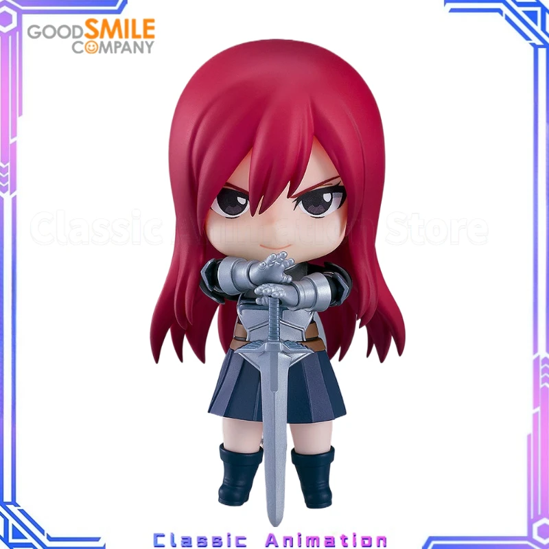 【Originale】GSC Q Versione 2637 FAIRY TAIL Erza Scarlet Action Figures Modelli Giocattoli Anime