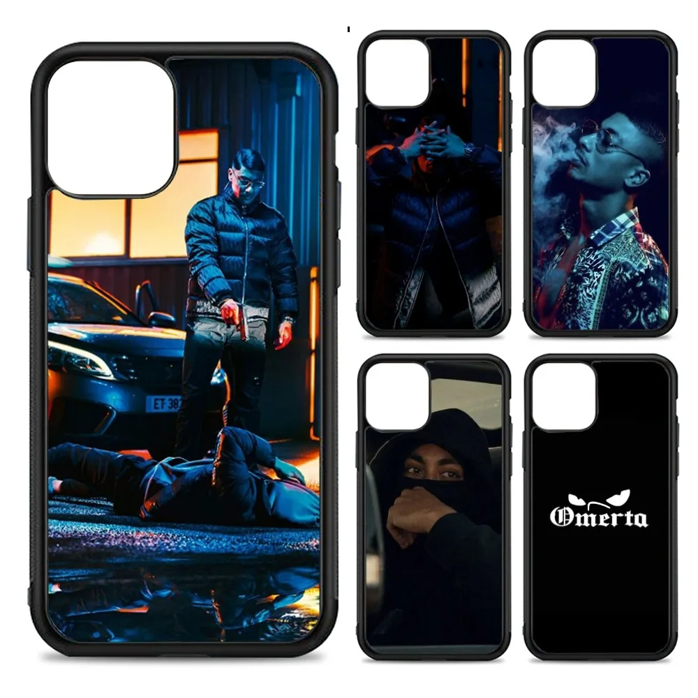 

Omerta Maes Phone Case Silicone PC+TPU For For IPhone 11 12 13 14 15 16 Plus Pro Max Cover