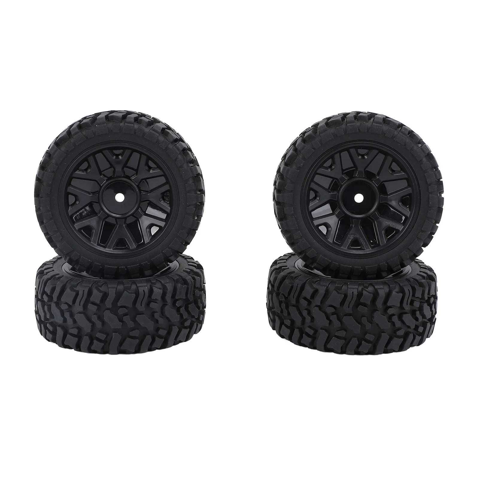 Replacement Front Rear Wheels Tires for Wltoys 144001 144002 124008 124018 124019 Upgrade Parts RC Car Rubber Tires